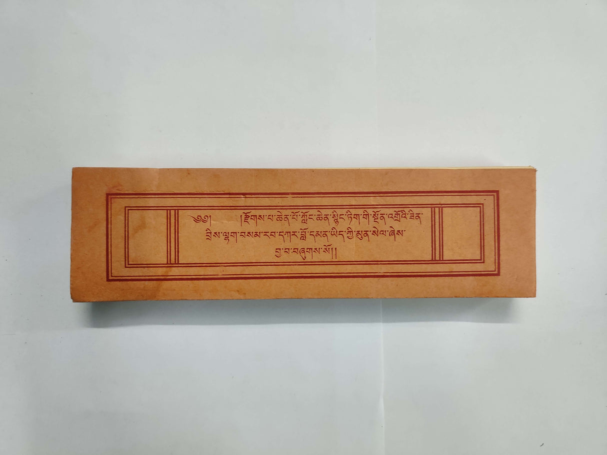 Longchen Nyintrik Kyi Ngondoe Sin Tri Lomen | ཀློང་ཆེན་སྙིང་ཐིག་གི་སྔོན་འགྲོའི་ཟིན་བྲིས་བློ་དམན་ཡིད་ཀྱི་མུན་སེལ།